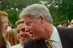 BIll Clinton - South Lawn of the White House (1995)