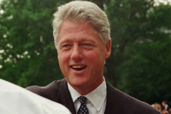 President Bill Clinton - South Lawn of the White House (1995)