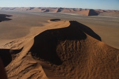 Dunes from Helicopter - Swakopmund, Namibia (2015)